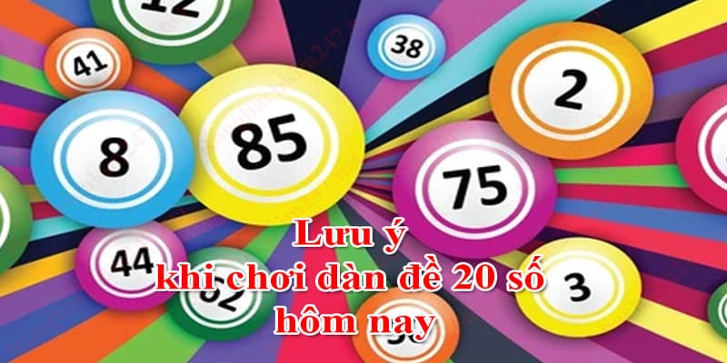 Cách đầu tư vốn để chơi dàn đề 20 con không thua lỗ